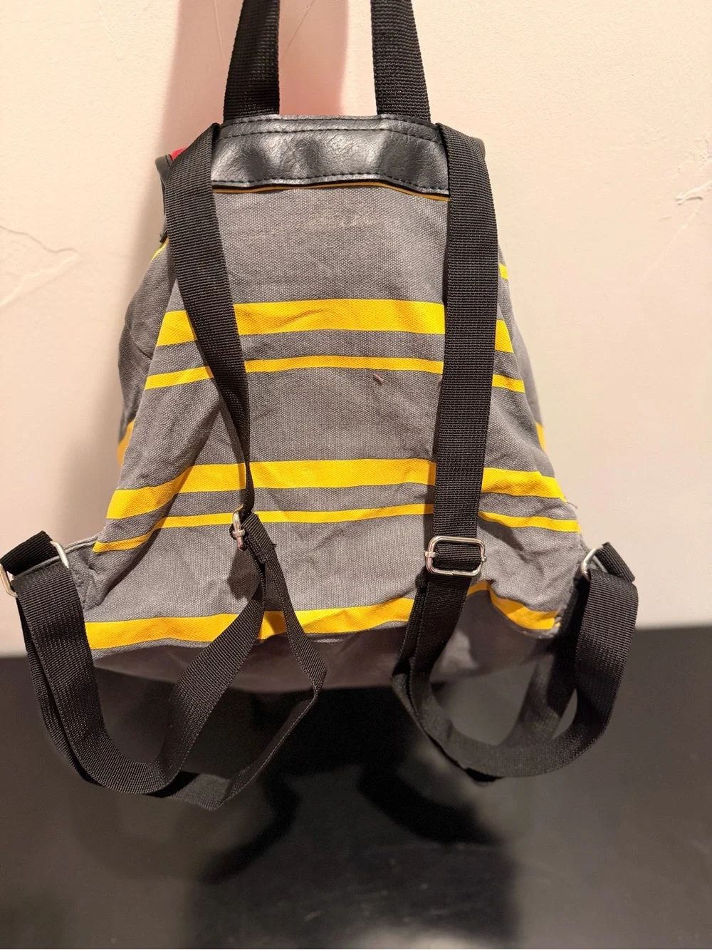 Harry Potter 07 Slouch Book Bag Buckle Backpack Quidditch School Uniform Design